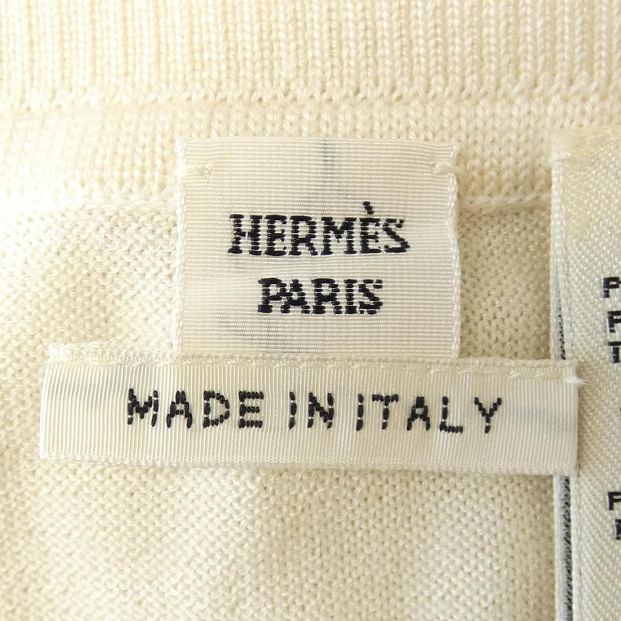 エルメス HERMES LES RUBANS DU CHEVAL *07-7751 ツイルレーヌ ニット