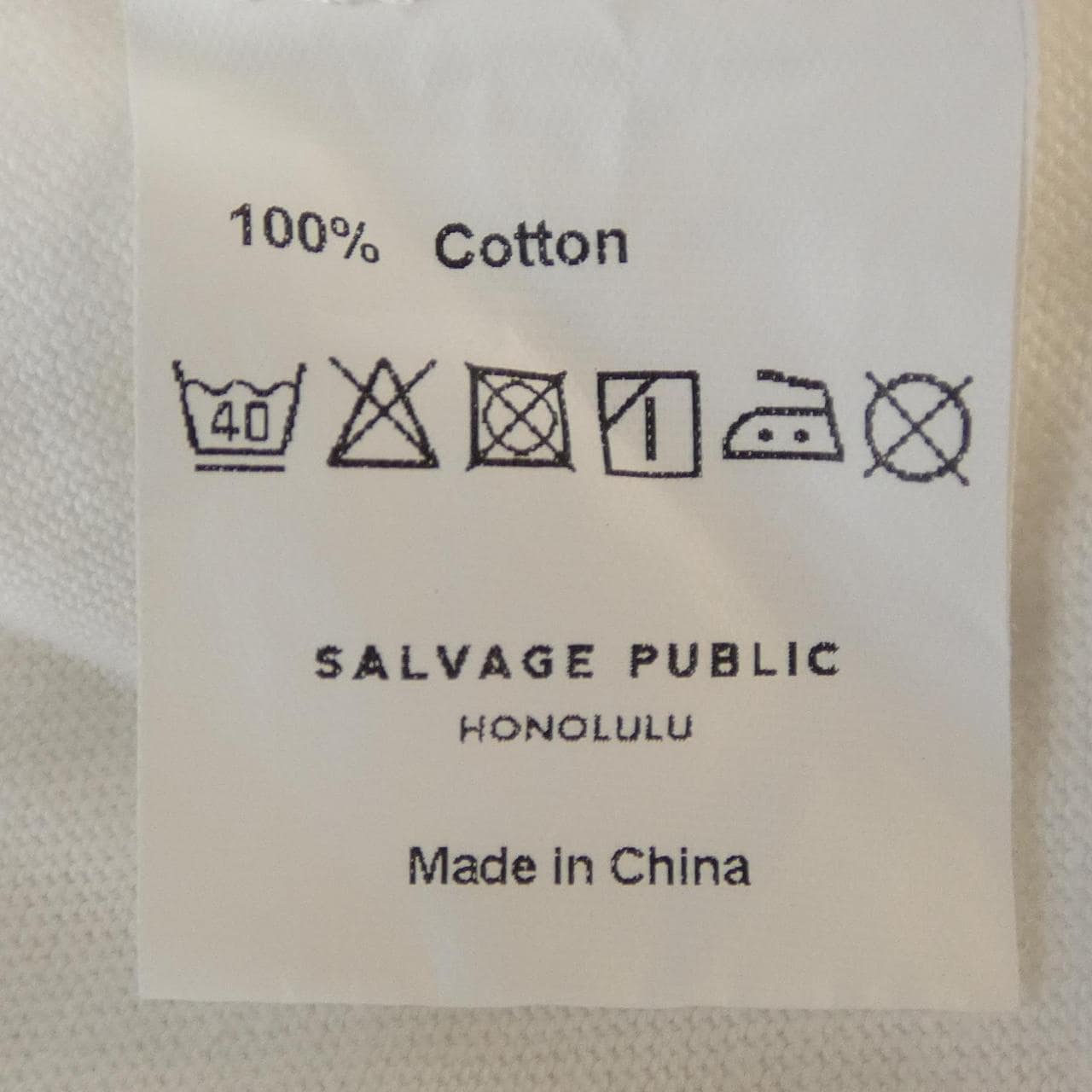 SALVAGE PUBLIC Tシャツ