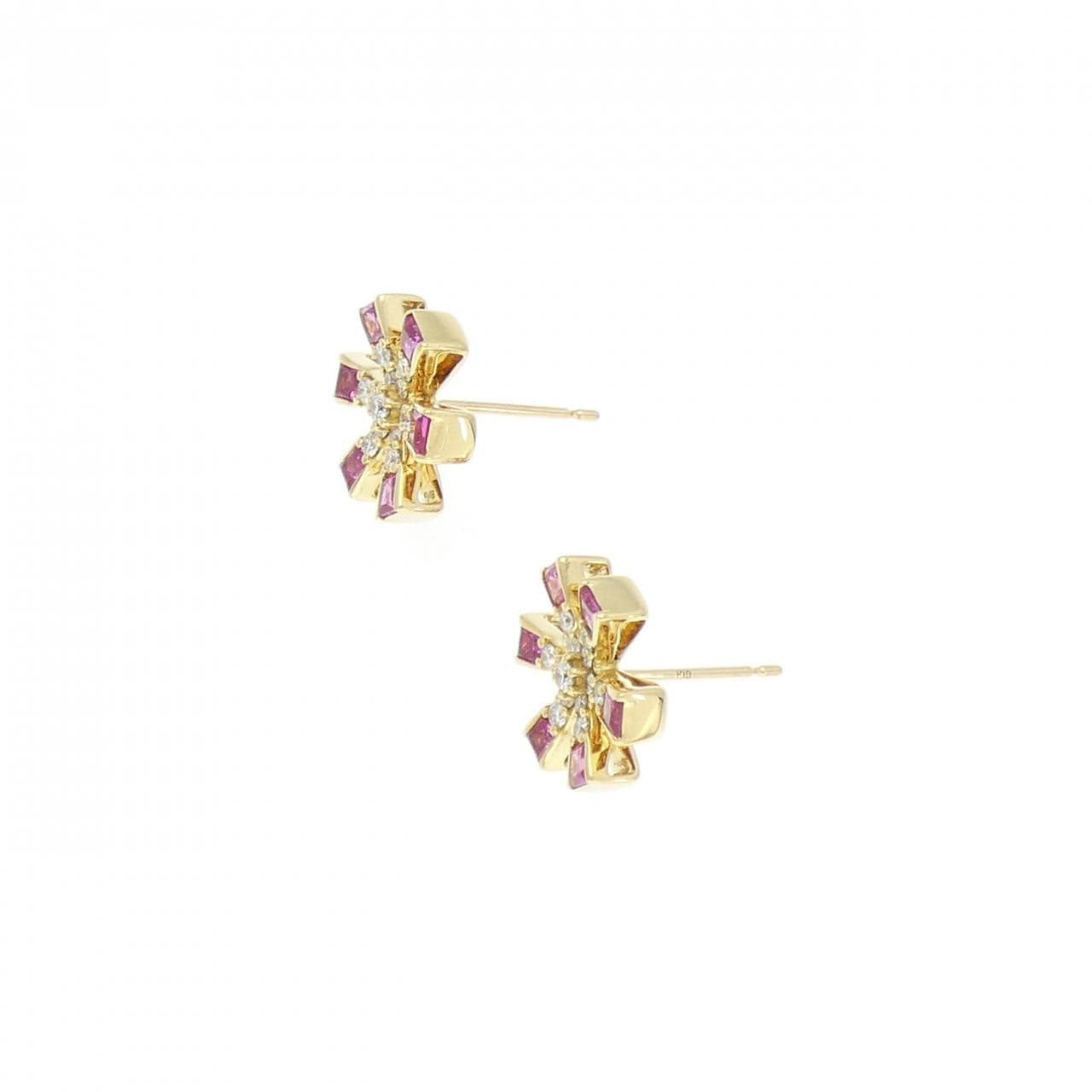 Junet Sapphire Earrings 0.88CT