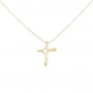 K18YG ダイヤモンド ネックレス 0.02CT