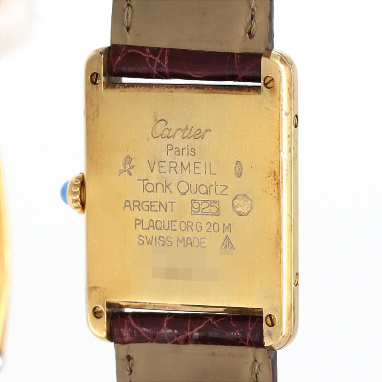 カルティエ マストタンクLM GP W1003954 GP クォーツ