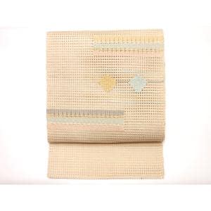 【未使用品】夏名古屋帯　絽綴織