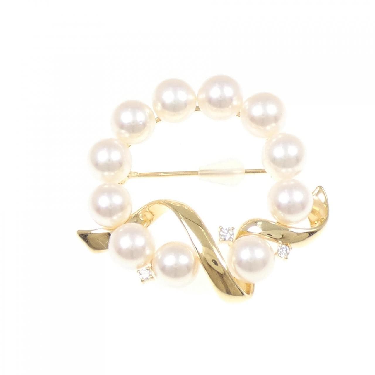 タサキ アコヤパール ブローチ