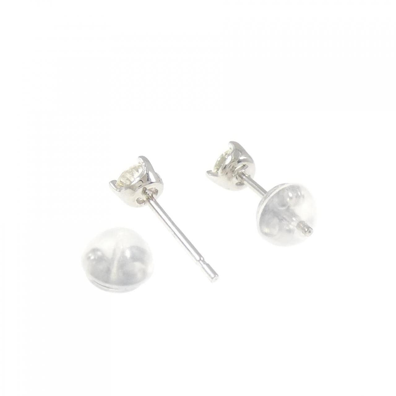 PT900 ダイヤモンド ピアス 0.30CT