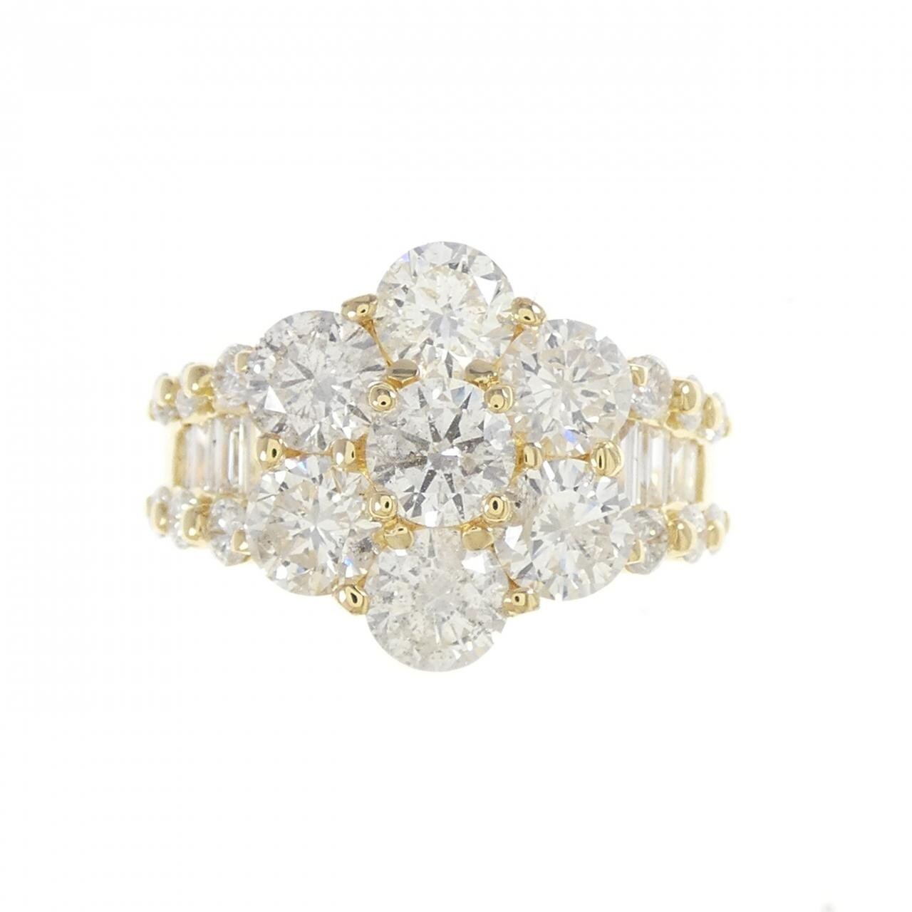 K18YG ダイヤモンド リング 3.00CT