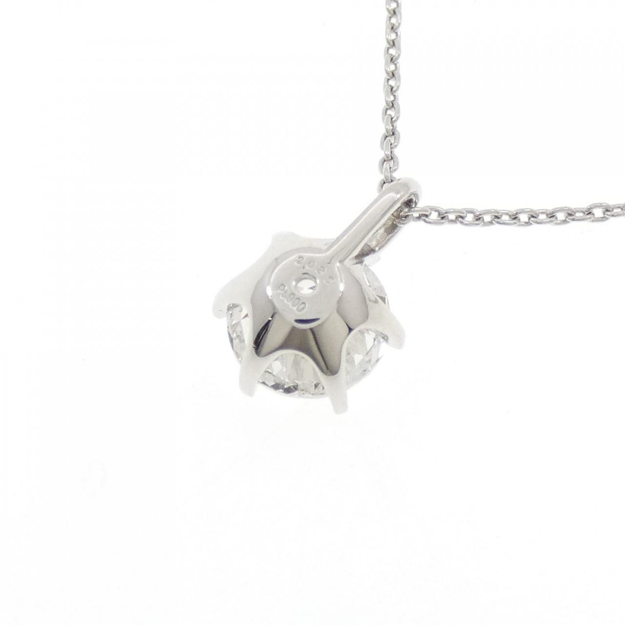 【リメイク】PT900/PT850 ダイヤモンド ネックレス 2.025CT F I1 Good