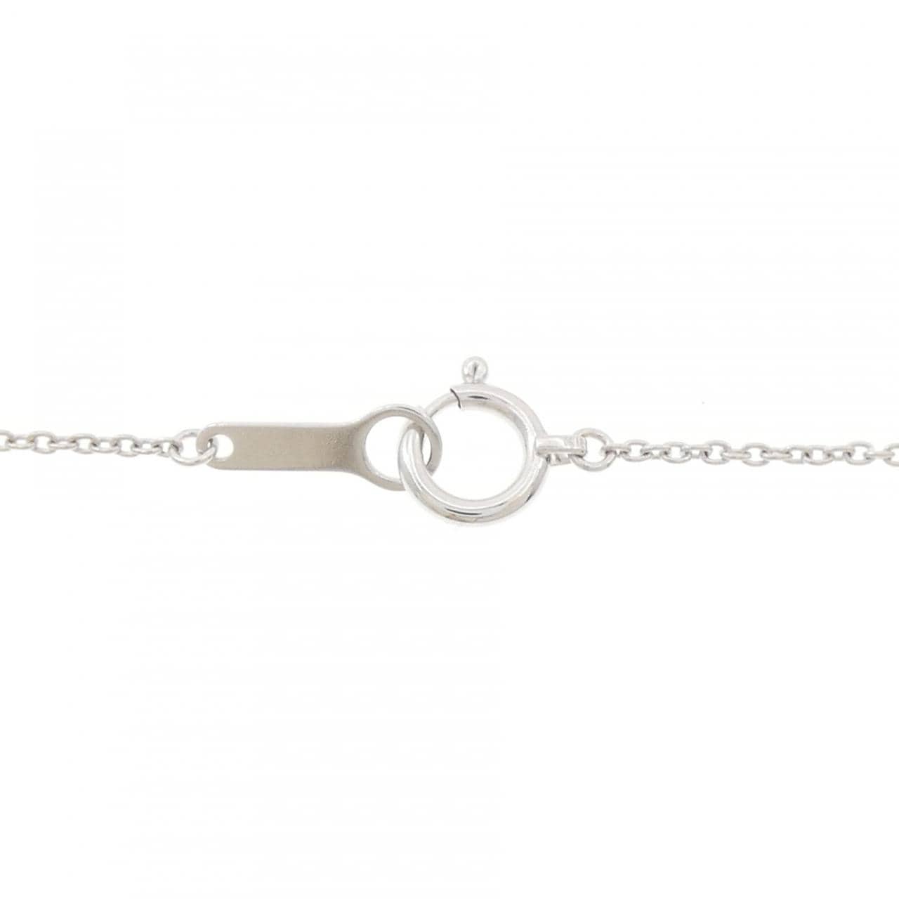 K18WG ダイヤモンド ネックレス 0.5CT