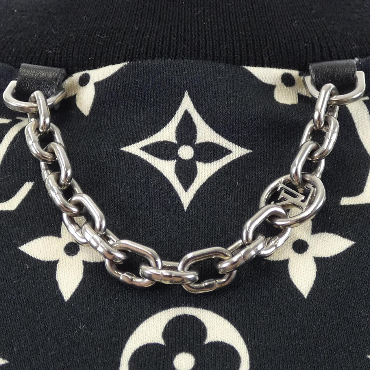 ルイヴィトン LOUIS VUITTON ストライプアクセントモノグラムTシャツ FNTS80TR1 Tシャツ