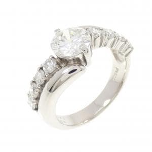 PT900 ダイヤモンド リング 1.027CT E SI1 Good