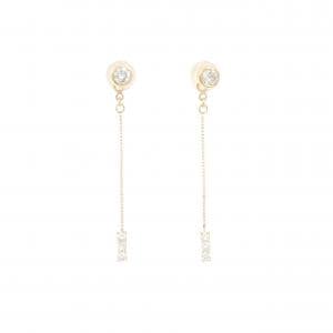 K18YG ダイヤモンド ピアス 0.32CT