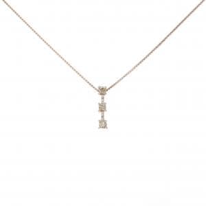 K10PG ダイヤモンド ネックレス 0.10CT