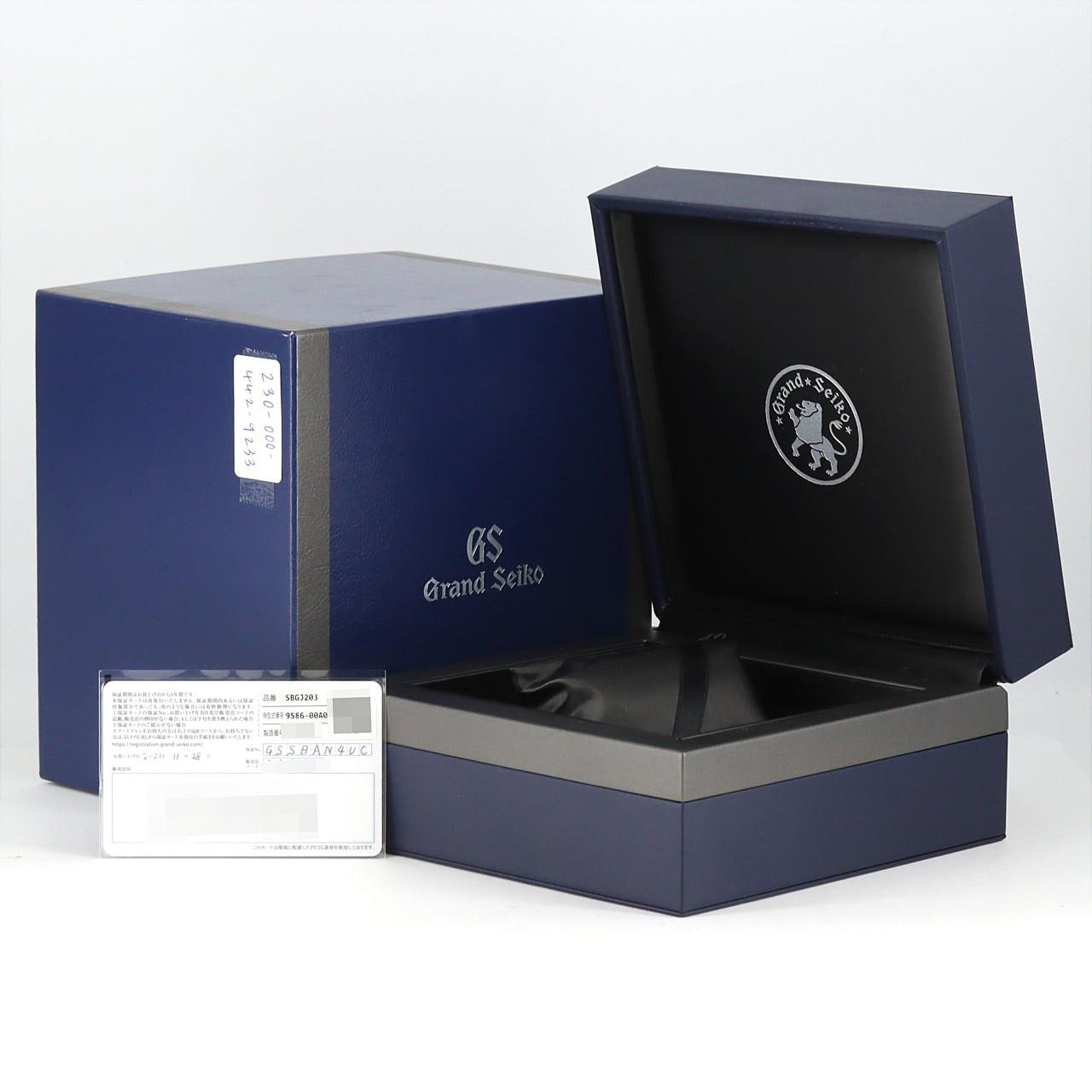 セイコー グランドセイコー･ヘリテージコレクション 9S86-00A0/SBGJ203 SS 自動巻