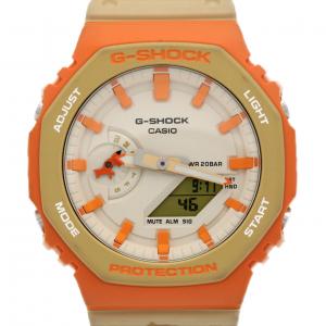 カシオ G-SHOCK MAISON KITSUNEコラボ GA-2110MK-5AJR ラバー クォーツ