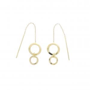 750YG earrings