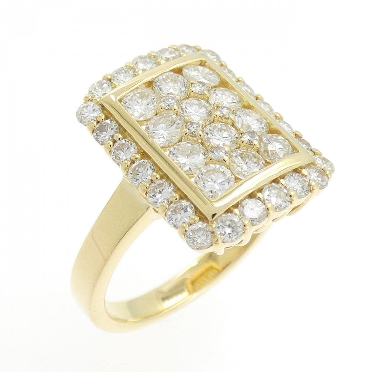 K18YG ダイヤモンド リング 1.50CT