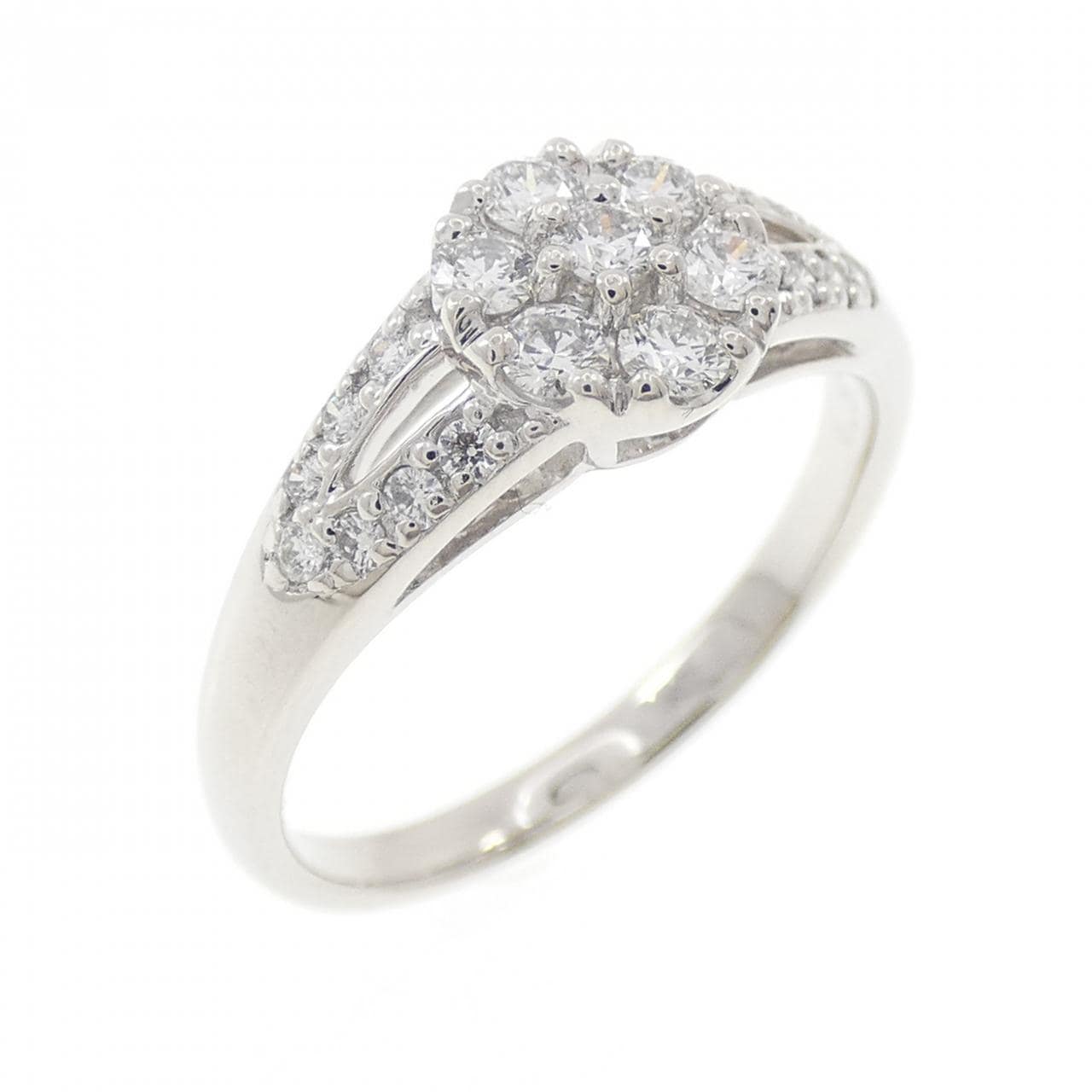 ギンザ タナカ ダイヤモンド リング 0.38CT