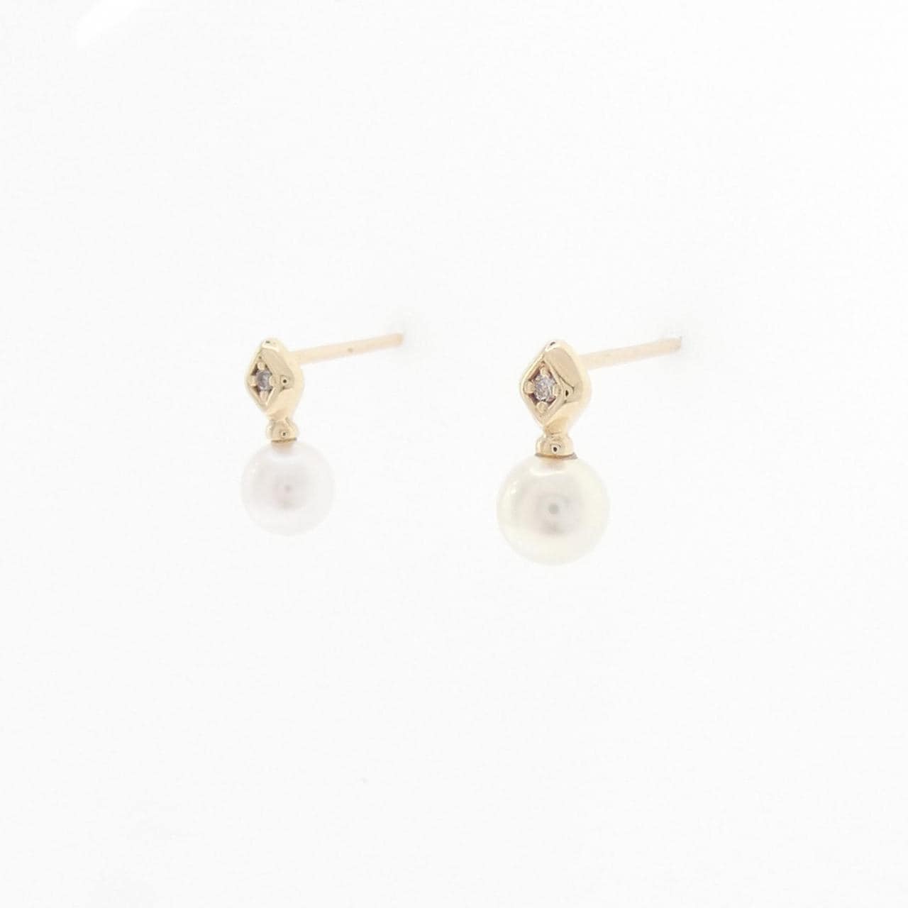 K10YG アコヤパール ピアス 4mm