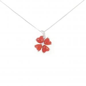 coral necklace