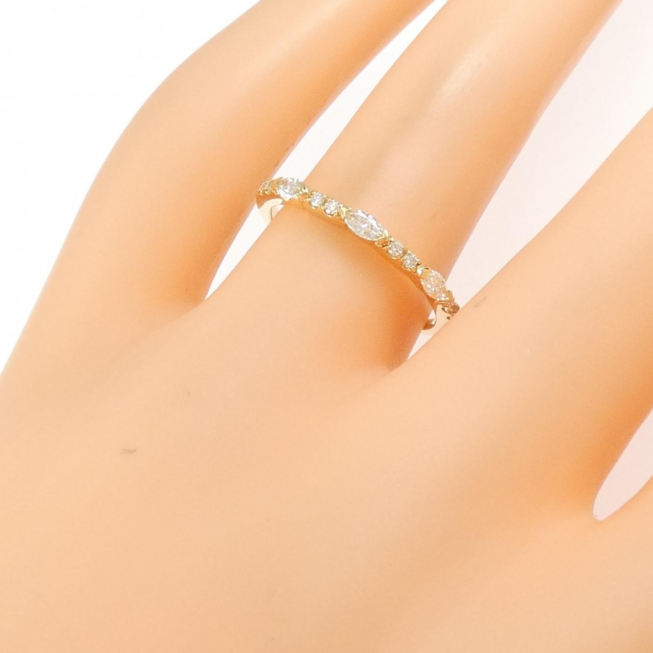 【新品】K18YG ダイヤモンド リング 0.25CT