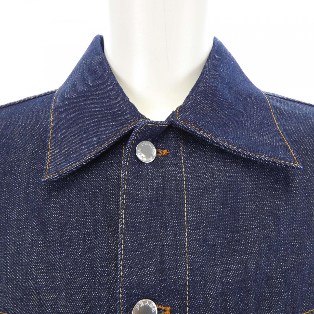 プラダ PRADA トライアングルロゴ GEB257 SAAO 15C7 デニムジャケット