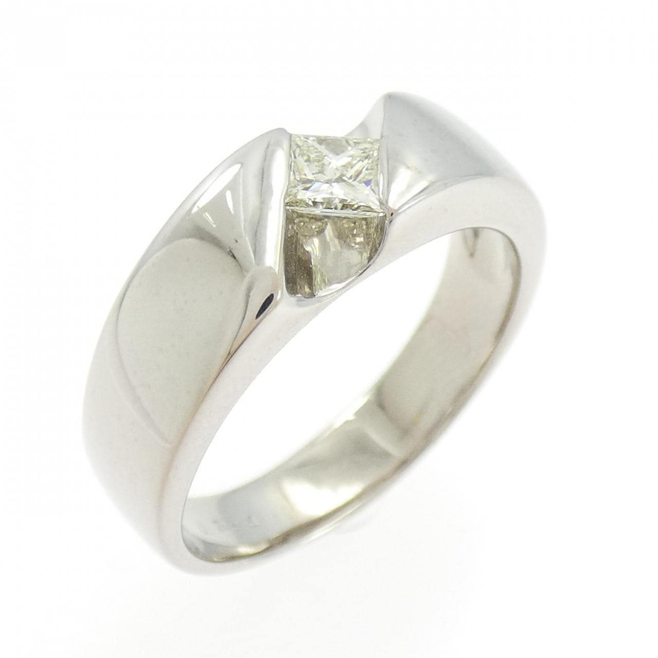 K18WG ダイヤモンド リング 0.324CT