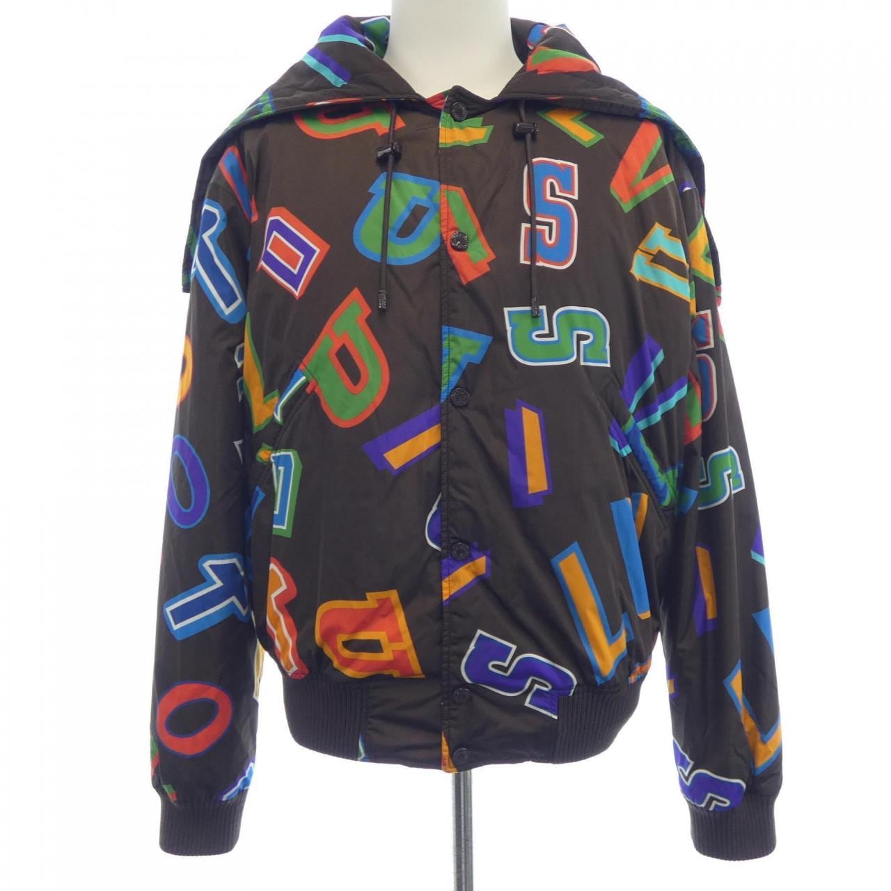 ルイヴィトン LOUIS VUITTON NBAレターフーデッドブルゾン HLB01EES8 ブルゾン