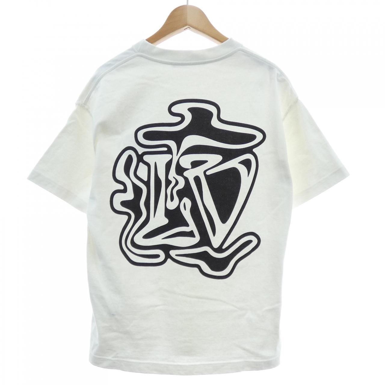 ルイヴィトン LOUIS VUITTON LVスモークプリンテッド HHY90WNPL Tシャツ
