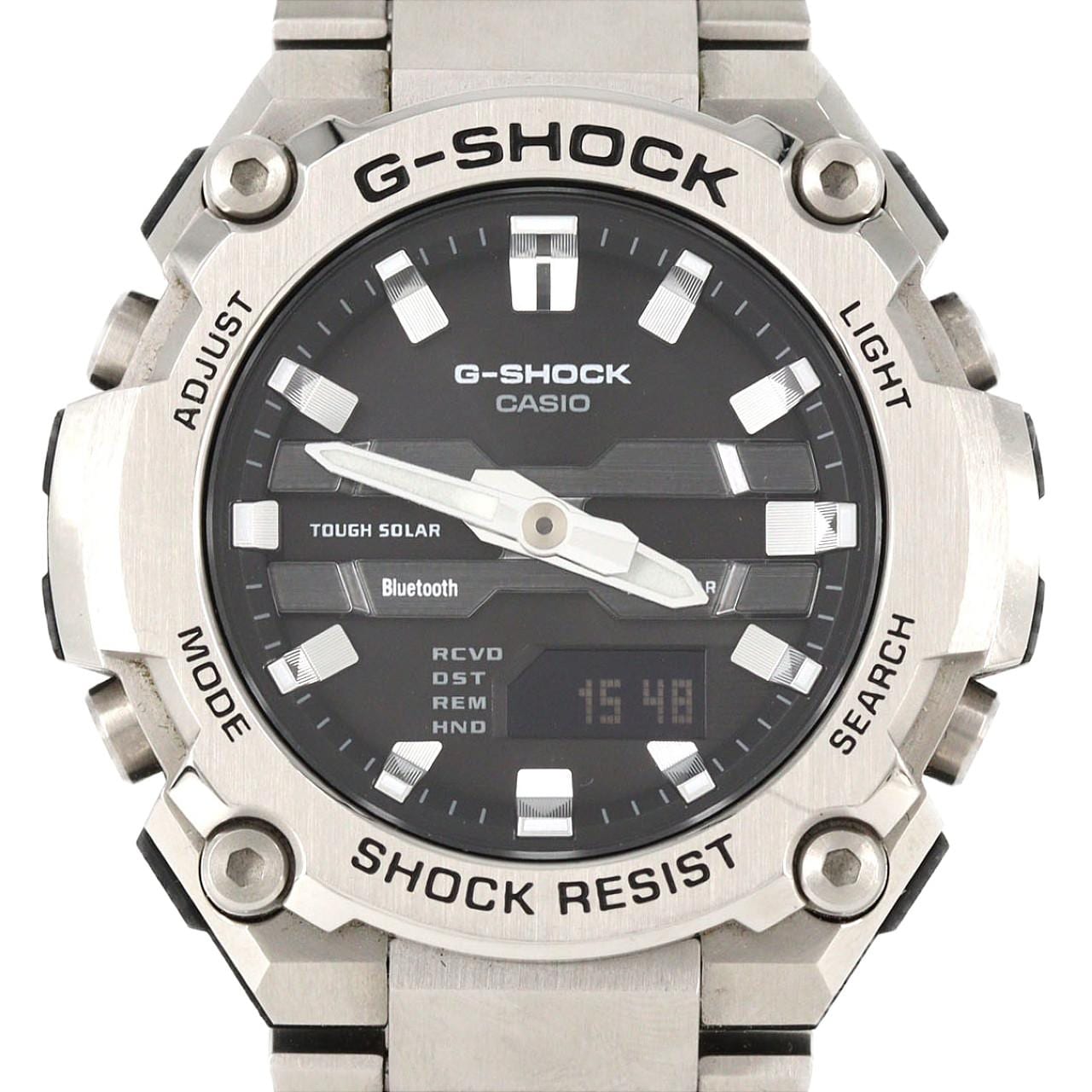 カシオ G-スチール GST-B600D-1AJF SS ソーラークォーツ