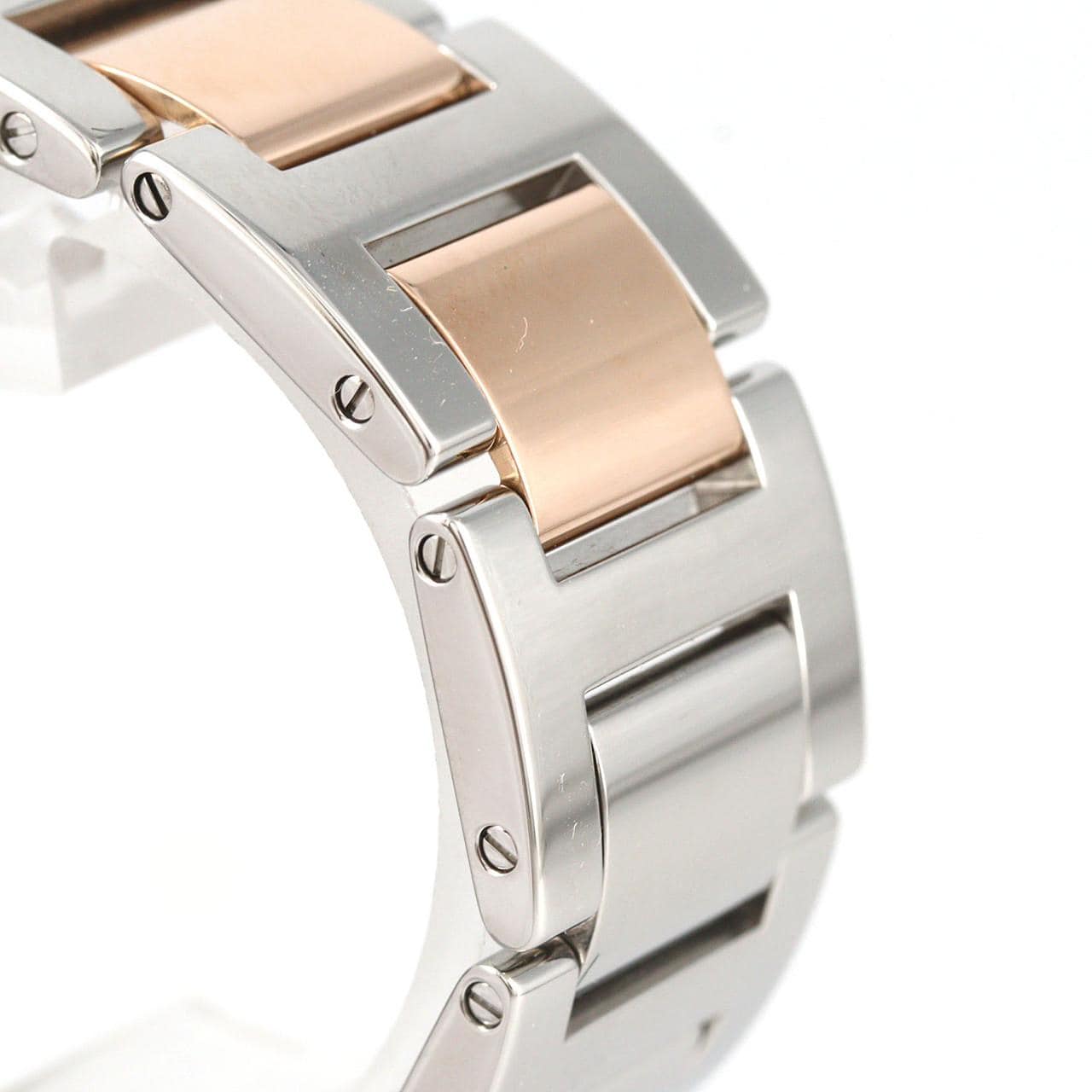 カルティエ バロンブルーMM PGコンビ W6920033 SSxPG 自動巻