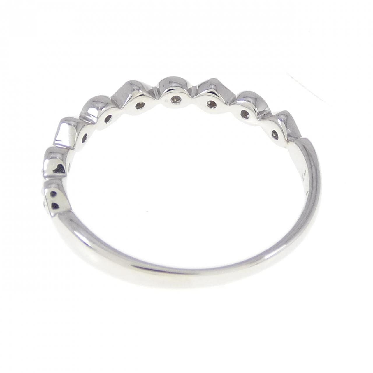 K18WG ダイヤモンド リング 0.09CT