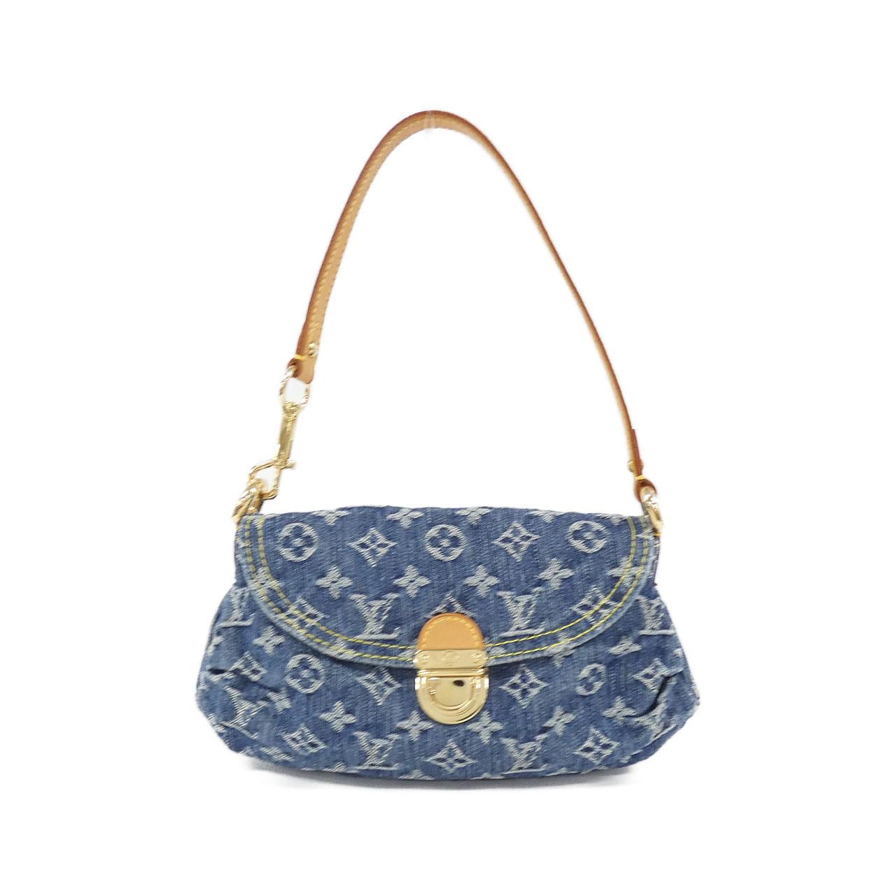 LOUIS VUITTON Monogram牛仔迷你 Preity M95050 單肩包