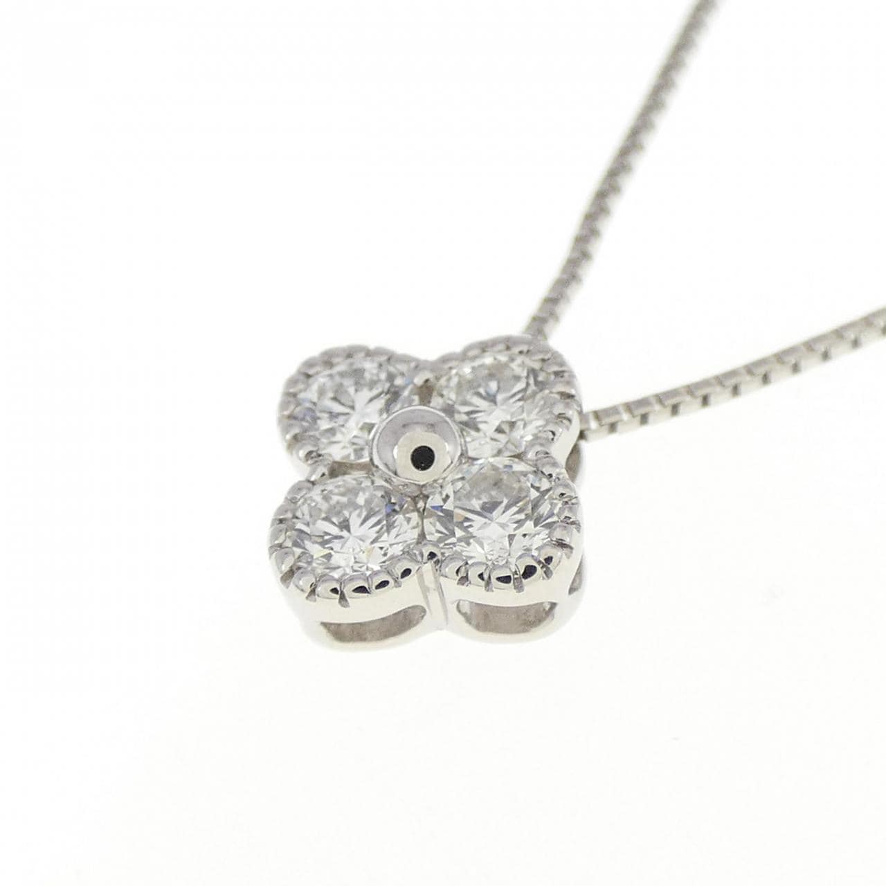 [BRAND NEW] PT Diamond Necklace 0.252CT