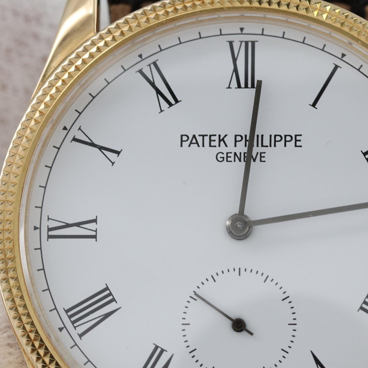 Patek Philippe Calatrava YG 3796DJ YG Manual Winding