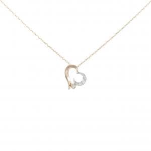 スタージュエリー ハート ダイヤモンド ネックレス 0.03CT