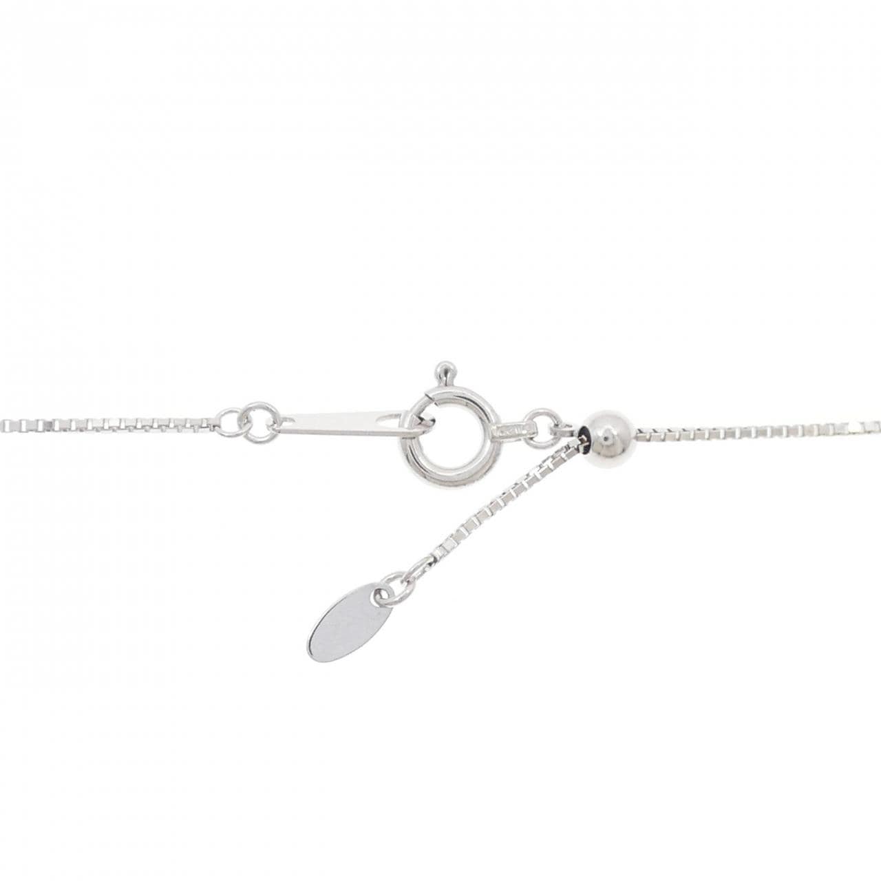 K18WG ダイヤモンド ネックレス 1.32CT