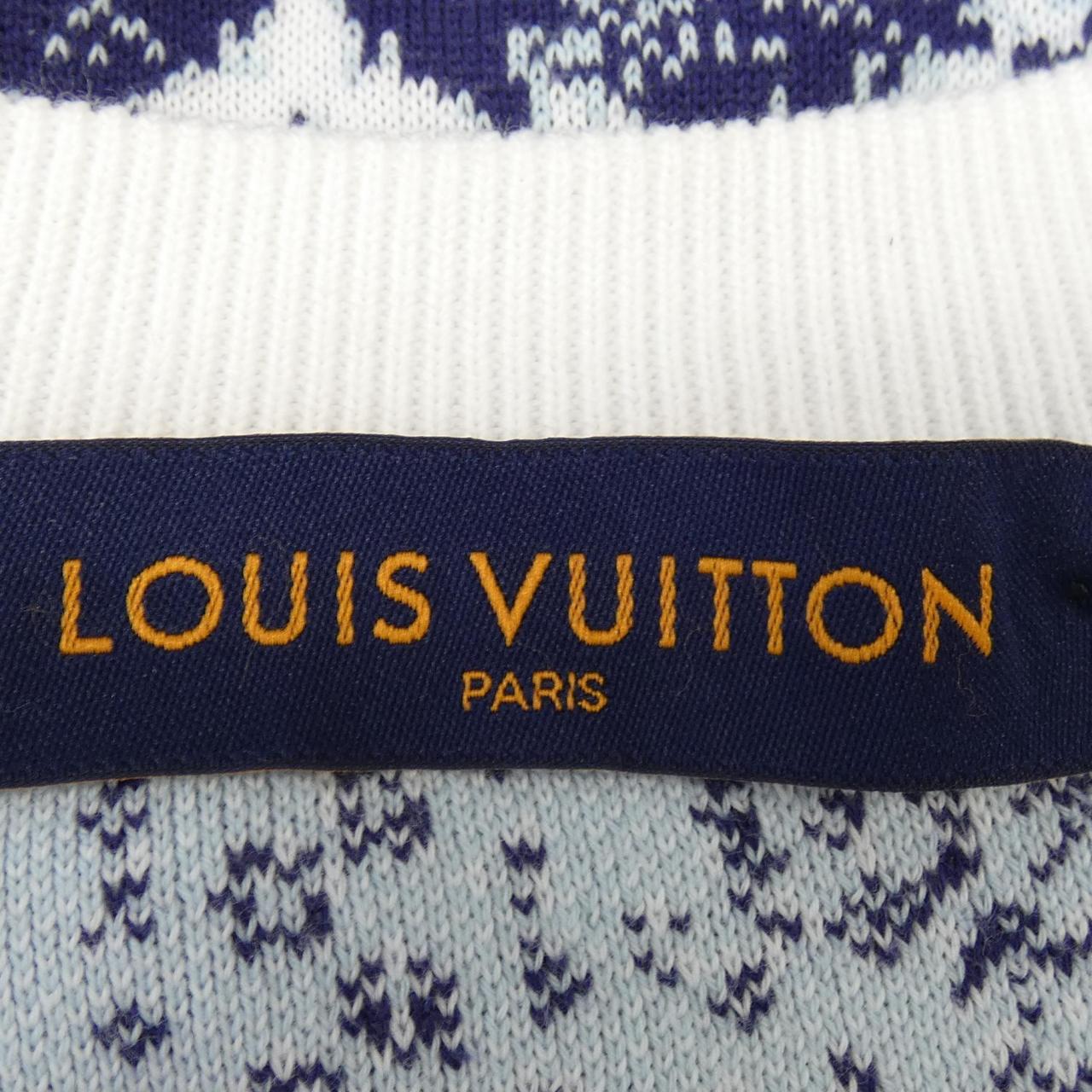 ルイヴィトン LOUIS VUITTON モノグラムバンダナクルーネック HNN24WJL4 ニット