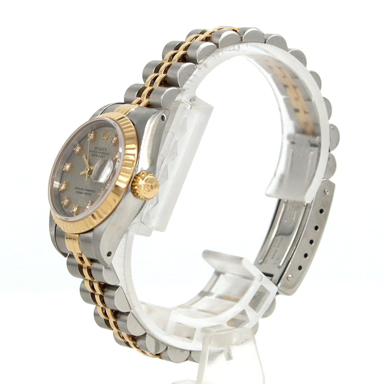 ロレックス デイトジャスト 69173G. SSxYG 自動巻 X番