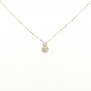 K18YG ダイヤモンド ネックレス 0.50CT
