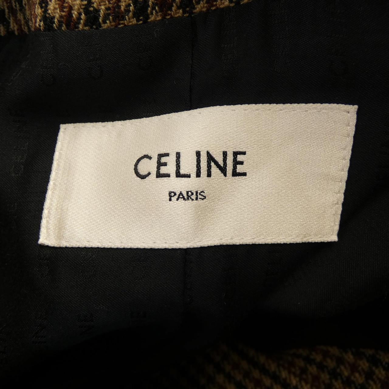 セリーヌ CELINE ノーカラージャケット