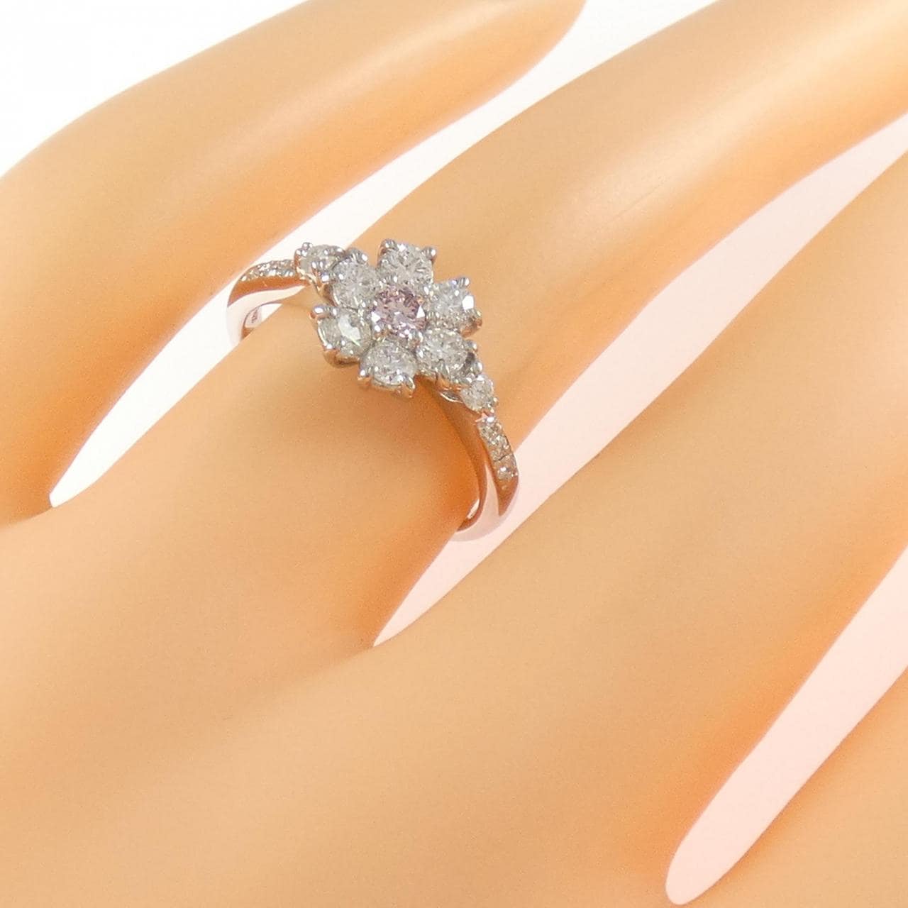 PT900 ダイヤモンド リング 0.092CT FLP SI2
