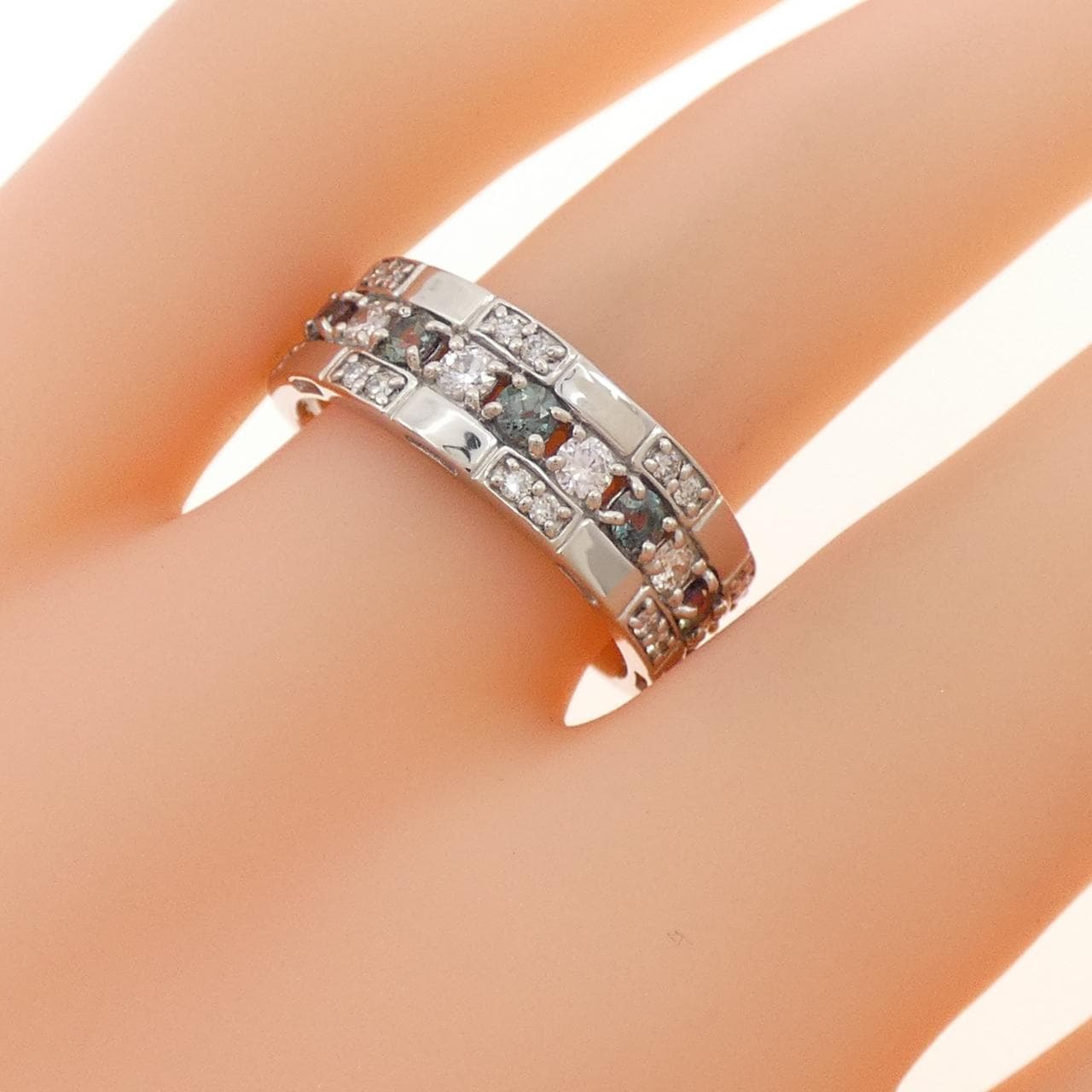 PT900 アレキサンドライト リング 0.31CT