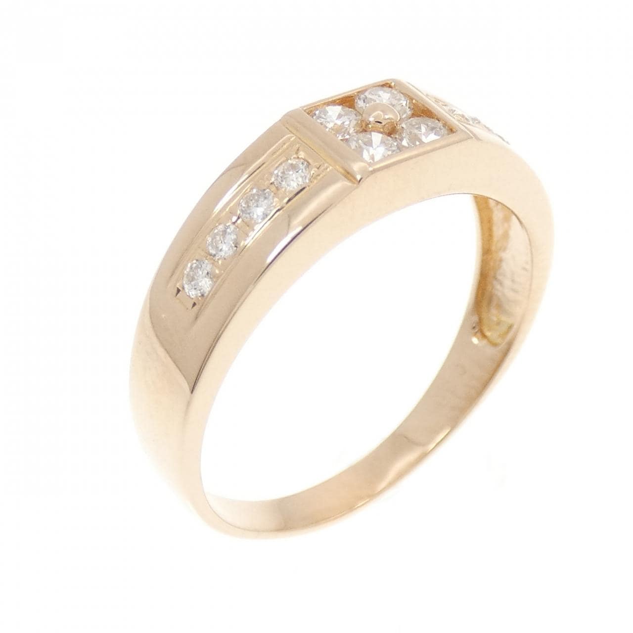 K18PG ダイヤモンド リング 0.30CT