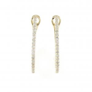 K18YG ダイヤモンド ピアス 0.60CT