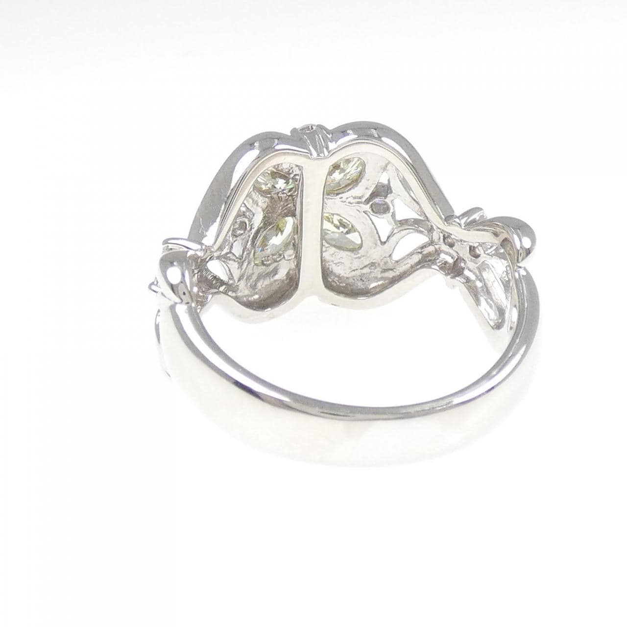 PT フラワー ダイヤモンド リング 0.55CT