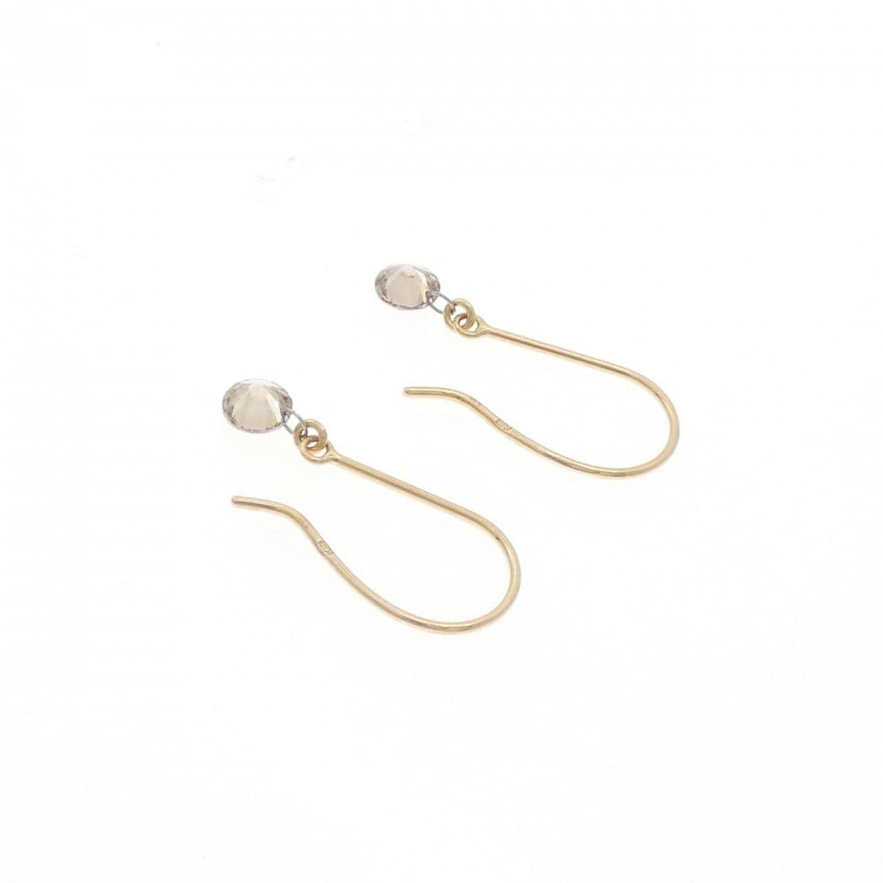 K18YG ダイヤモンド ピアス 0.40CT