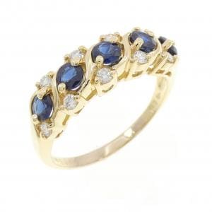 ミキモト サファイヤ リング 0.88CT