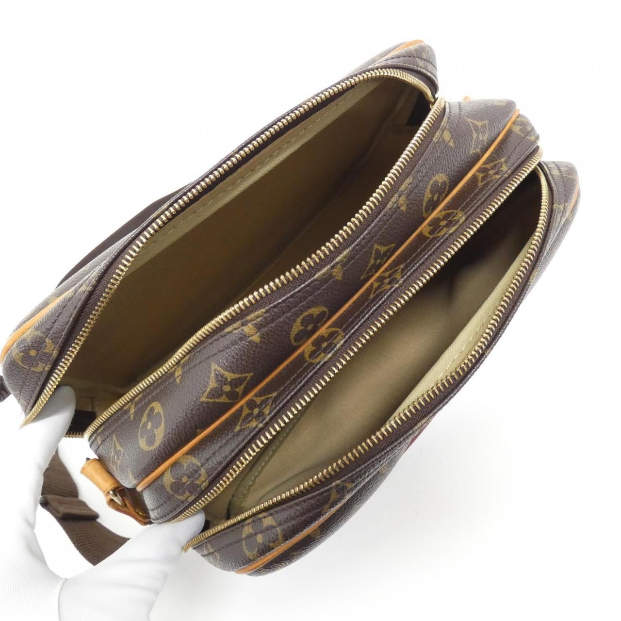 LOUIS VUITTON Monogram Reporter 28 厘米 M45254 单肩包