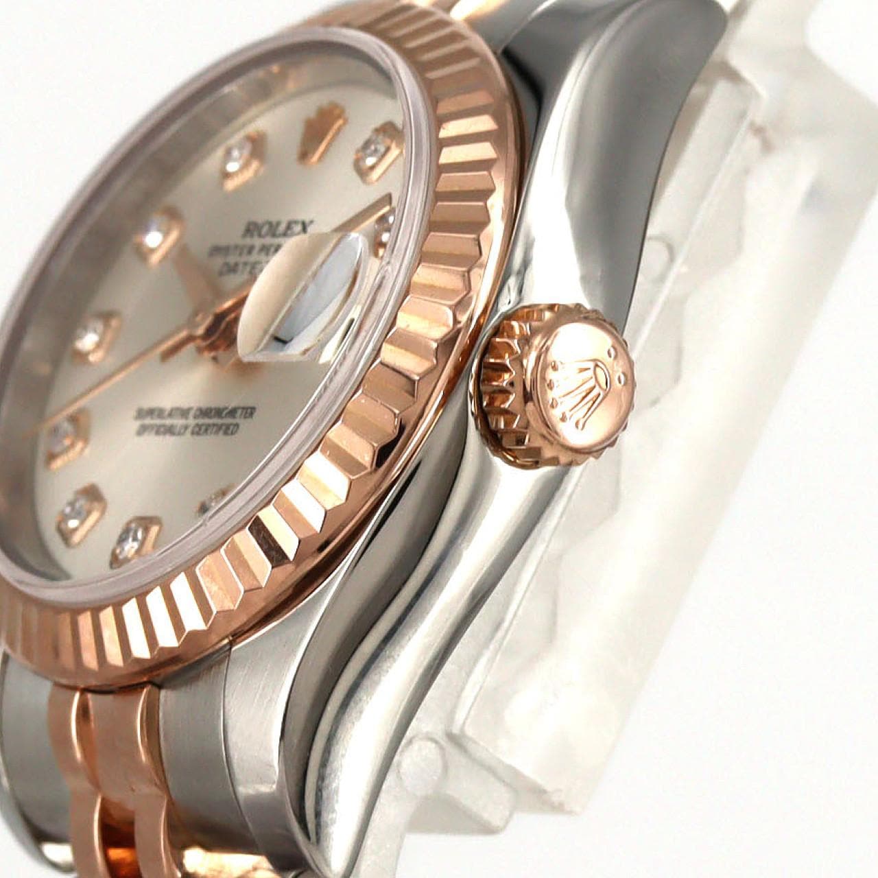 ロレックス デイトジャスト 179171G SSxPG 自動巻 ランダム番