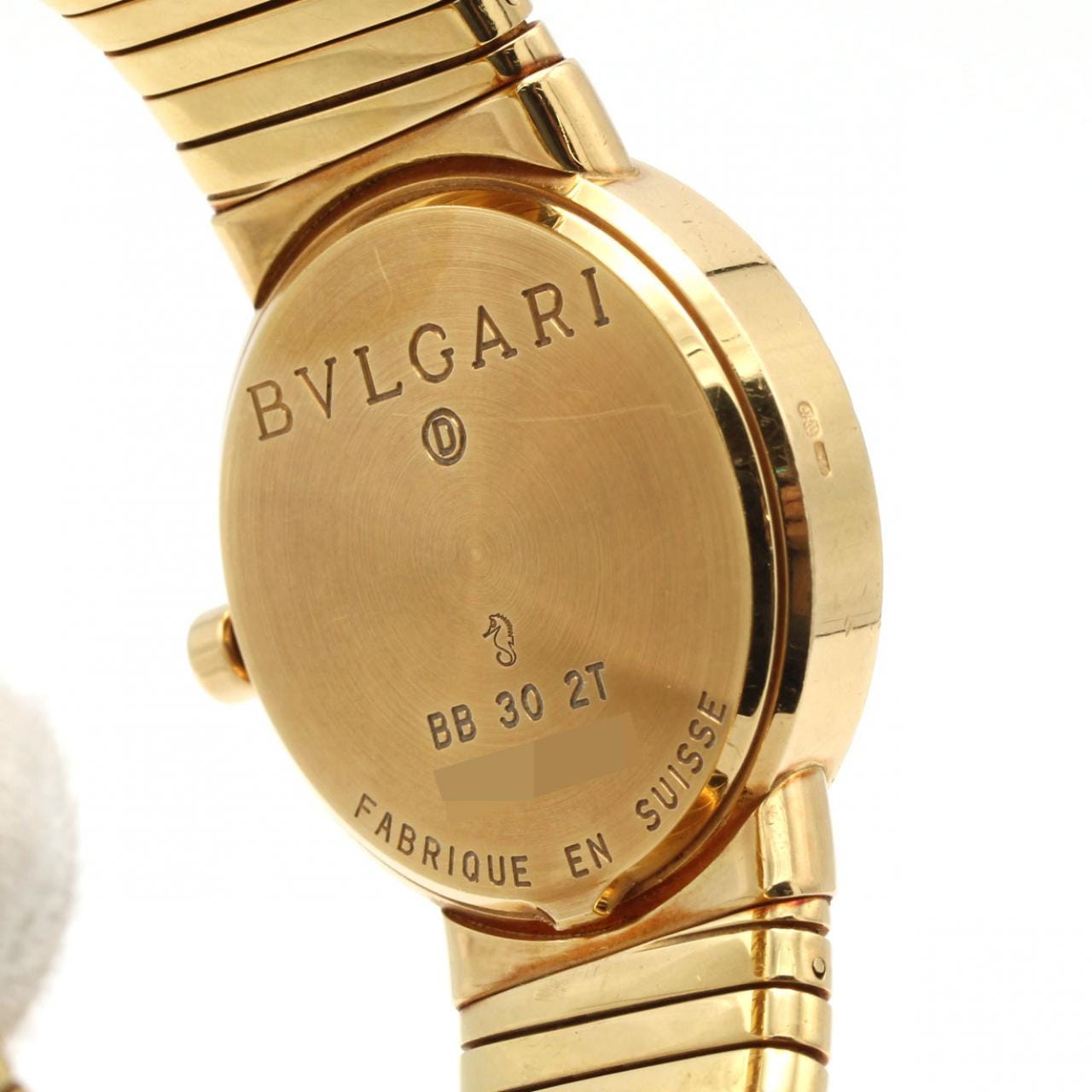 【ノーメンテナンス還元価格】ブルガリ ブルガリブルガリ･トゥボガス YG Lサイズ BB302T YG クォーツ