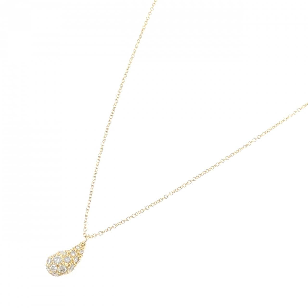 ティファニー ティアドロップ スモール ネックレス